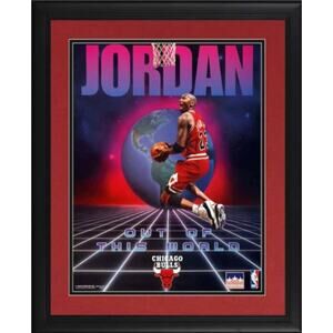 Vintage Michael Jordan Starline Poster Out of this World 22x34 - 1996 (Sealed)